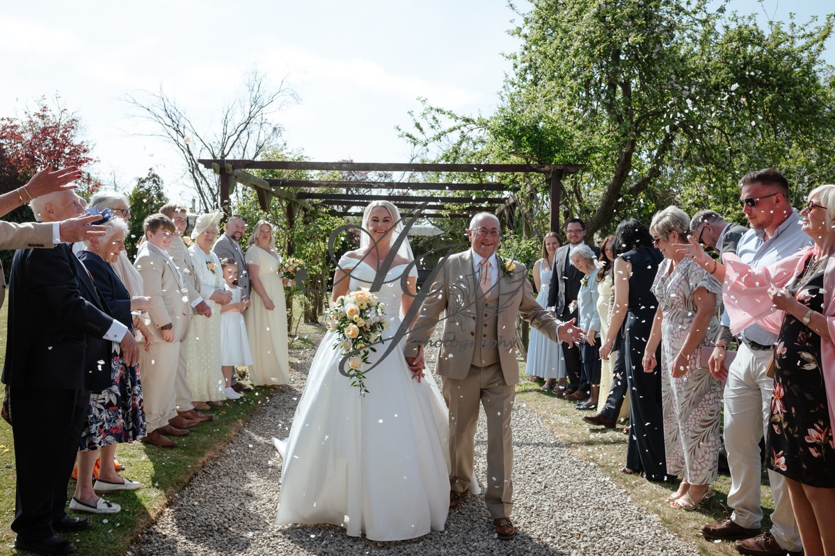 Wedding flowers from Bright & Beautiful in East Dereham